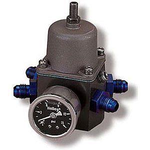 Holley 12-707 fuel pressure regulator 4-port 4-1/2 to 9 psi