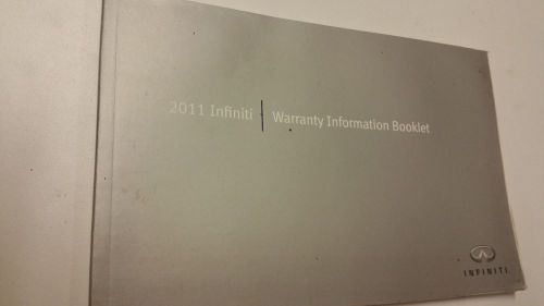 2011 infiniti g owners manual kit free shipping