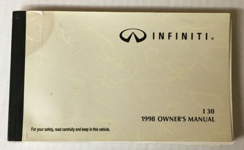 1998 infiniti i 30 owner&#039;s manual