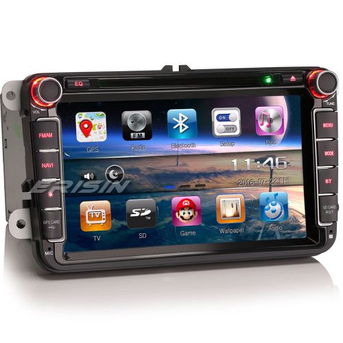 8" car dvd gps dvb-t 3g for vw golf passat tiguan sharan caddy jetta seat 9711mo