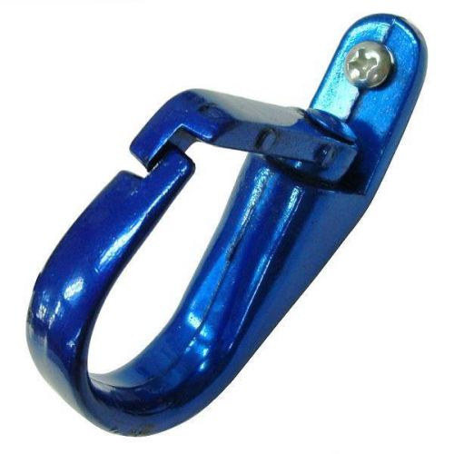 Motorcycle bike scooter helmet food hook blue