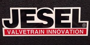 Jesel valvetrain decal 10&#034; x 3&#034; contingency sticker