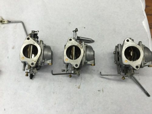 Yamaha outboard pro 50 carburetor assy (all 3) perfect! freshwater!