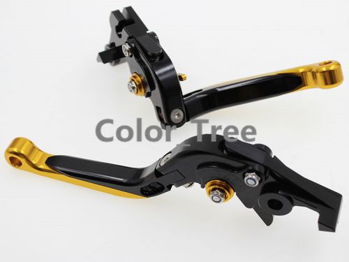 Folding extendable brake clutch levers kawasaki zx1400/zx14r/zzr1400 2006-2016