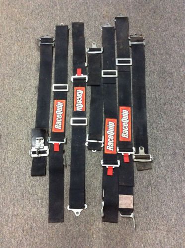 Race quip seat belts