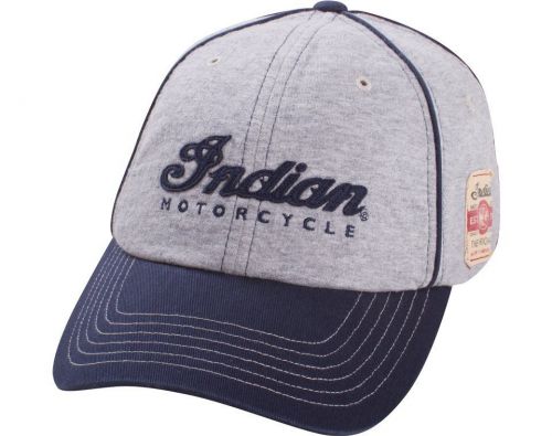 Indian motorcycle marl hat - gray/navy