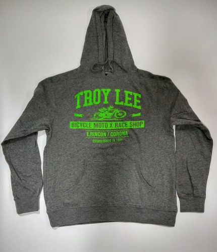 Troy lee designs mens large heather gunmetal series pullover 6208-5910