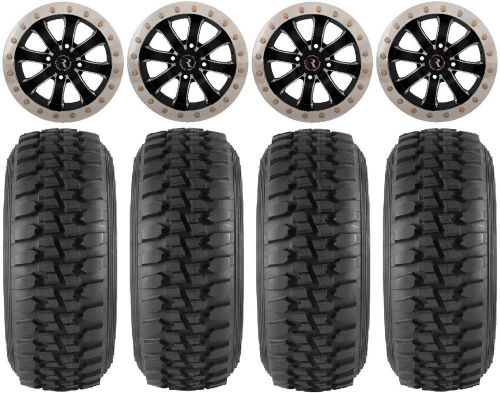 Raceline mamba beadlock mh 15&#034; wheels 32&#034; desert race tires viking wolverine