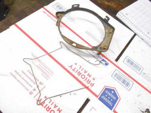 1982 john deere 440 trailfire snowmobile: headlight cage and wire