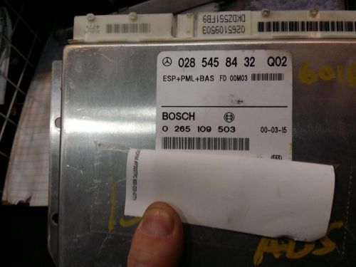 Mercedes mercedes s-class chassis brain box 220 type, abs; (rh rear engine com