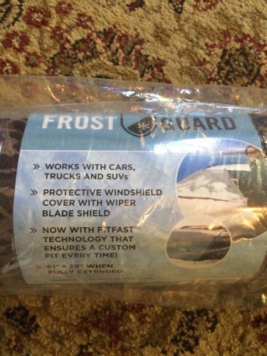 Delk frost guard windshield cover brand new im packaging