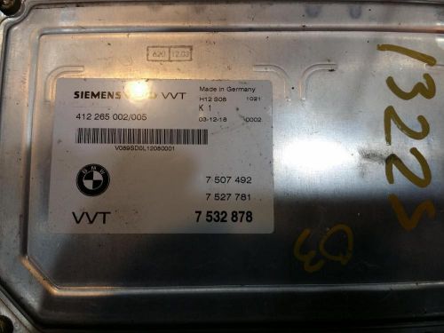 Bmw bmw x5 chassis brain box transmission; 4.4l 02 03