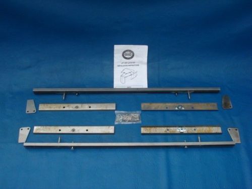 Dan fink #29lhl lift off hood latch kit for 1-piece hood top 1928 29 30 31 ford