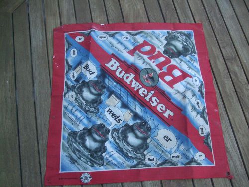 3 lot do rags skull caps-biker skull caps budweiser bugs bunny