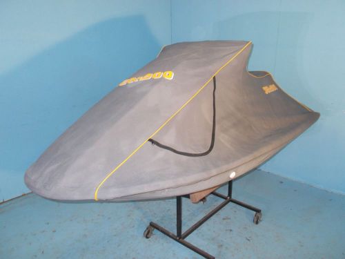 Sea doo sp spi cover gray with yellow piping oem