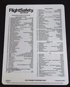 Hawker 400xp pilot checklist