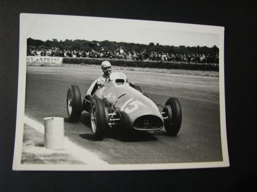 '53 british g.p. silverstone winning car of alberto ascari 2-litre ferrari~photo
