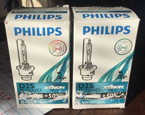 D2s - philips x-treme vision 4800k 85122xvc1 hid | pack of 2