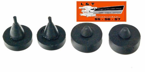 1955 1956 1957 chevy trunk lid bumper set new belair sedan hardtop convertible