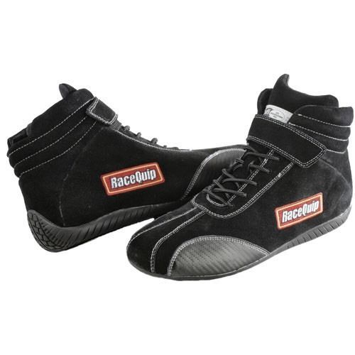 Racequip 30500080 euro carbon-l racing shoes sfi 3.3/5 certified size 8