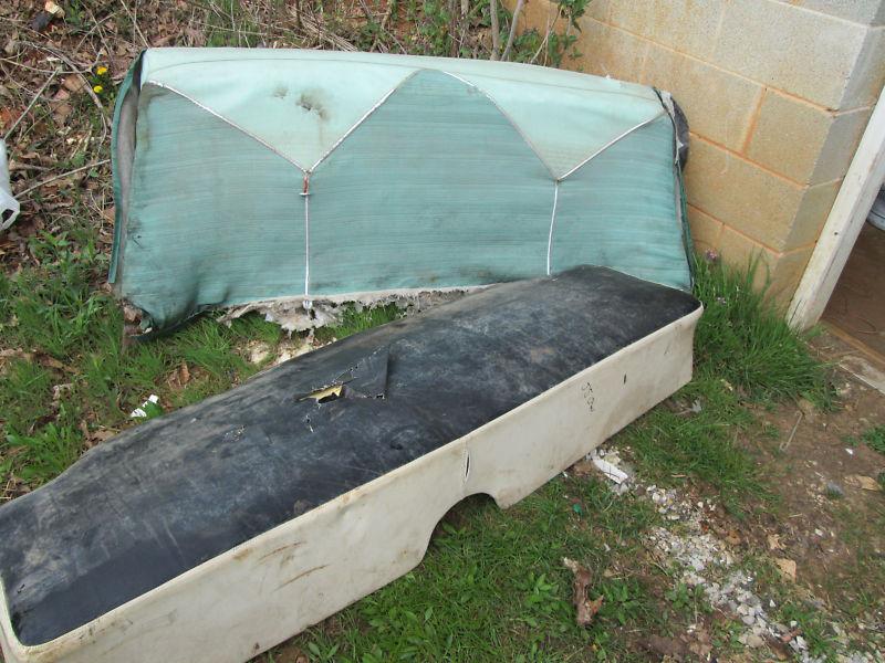 55 56 57 chevrolet back seat rear 