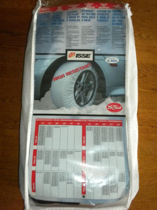 Isse c-50074 textile snow "chains" large (nos)