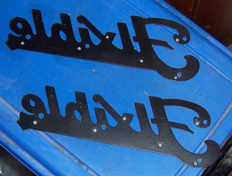 FLXIBLE BUS EMBLEMS NOS CHROME RAT ROD TRUCK AMBULANCE 1960 1970 , US $79.99, image 2