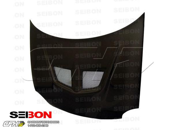 Seibon carbon fiber evo-style carbon fiber hood kit auto body dodge neon 94-99 n