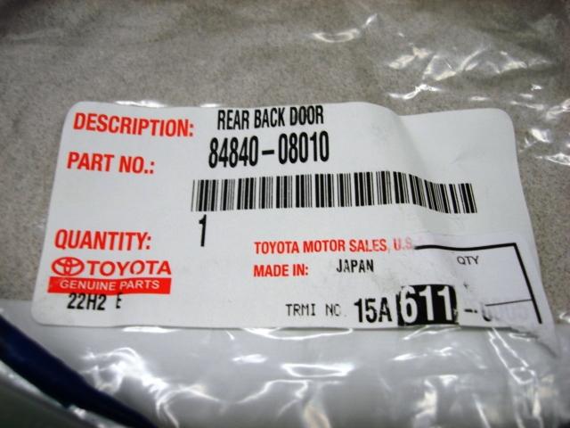 Toyota Sienna Tail Gate Release Button Switch Genuine OE OEM, US $50.00, image 2
