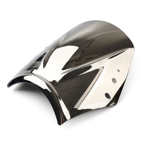 Universal Motorcycle Windshield Wind Screen Deflector Wind Shield Silver, US $64.76, image 9