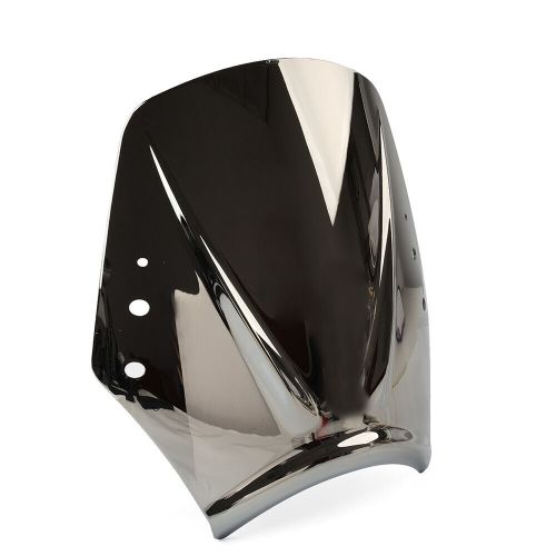 Universal Motorcycle Windshield Wind Screen Deflector Wind Shield Silver, US $64.76, image 11
