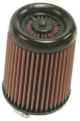 K&n air filter element round straight cotton gauze red 2.438" diameter inlet ea