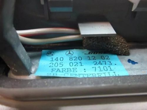 Rear view mirror speaker s420 1994 mercedes inner interior front windshield oem