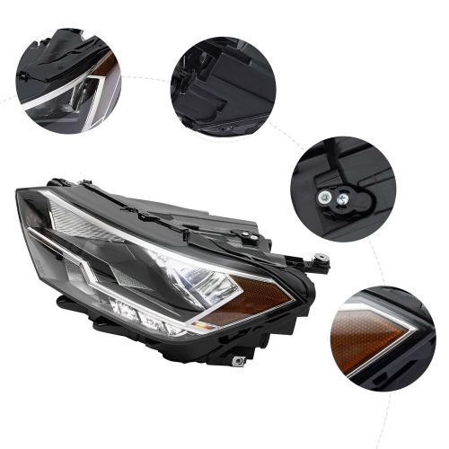 Headlight For 2019-2023 Volkswagen Jetta Driver Left Side LED Headlamp Headlight, US $148.97, image 23