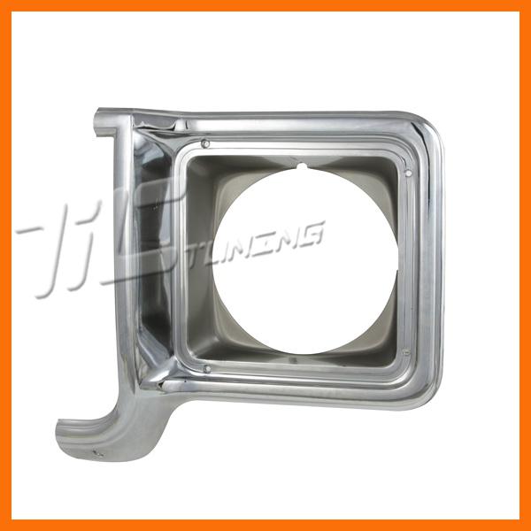 Left headlamp door head light bezel driver side 1973-1978 chevrolet gmc truck