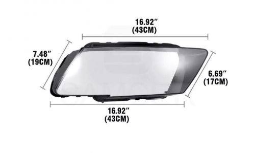 Left drivers Side Headlight Headlamp Clear Lens Cover 1Pcs Fit Audi Q5 For 13-17, US $49.99, image 5