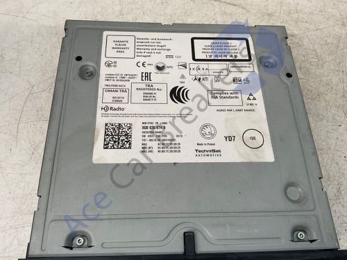 Skoda superb 3v 15-19 pre-facelift multimedia head unit &amp; screen 3v0919606