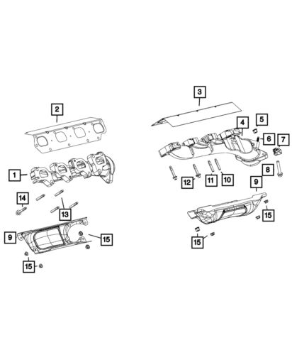 Genuine Mopar Hex Flange Head Bolt Mounting 6511168AA, US $15.68, image 2