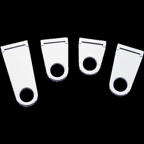 Billet specialties 2.00" diameter 7.5" drop each billet swivel column drops