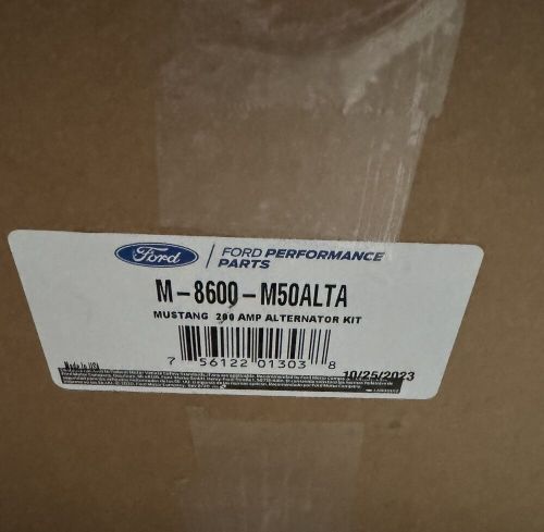Ford Performance Alternator Brand New M-8600-M50ALTA Mustang 200 Amp Kit Look!!!, US $375.00, image 3