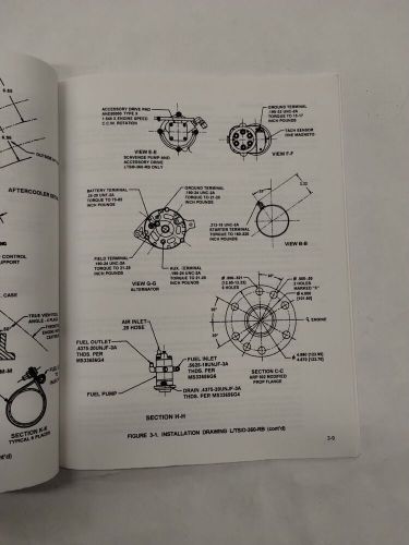 Continental Aircraft Engine Model L/TSIO-360-RB Operation & Installation Manual, US $19.95, image 4