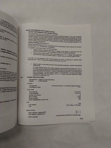 Continental Aircraft Engine Model L/TSIO-360-RB Operation & Installation Manual, US $19.95, image 17