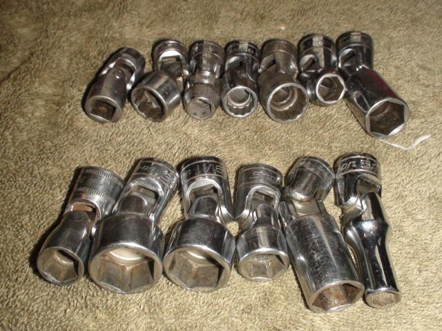 HUGE LOT OF 13 SNAP ON 3/8