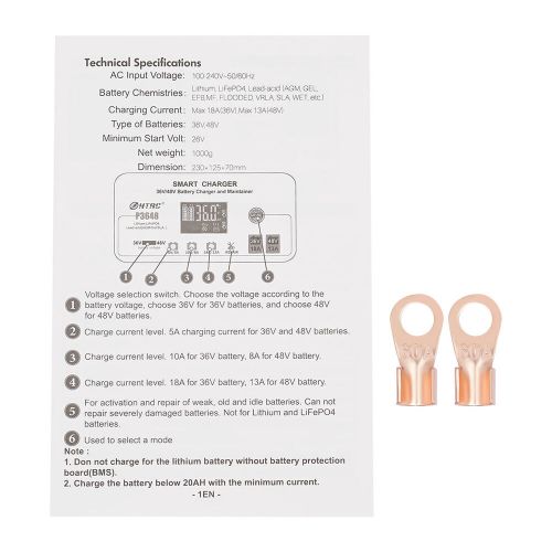 36 Volt Golf Cart Charger Car Battery Charger 36V 18A For Car Golf Cart, US $116.90, image 18