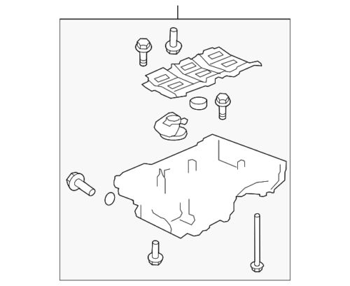 Genuine GM Engine Oil Pan 12666371, US $239.87, image 6