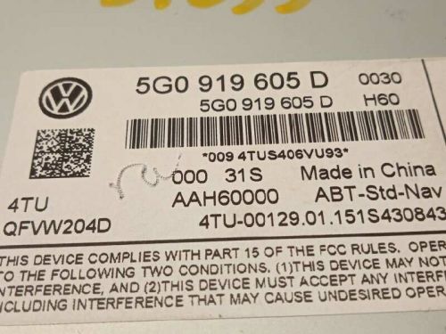 5g0919605d multifunction display / 7201667 for volkswagen golf vii lim. sport by-