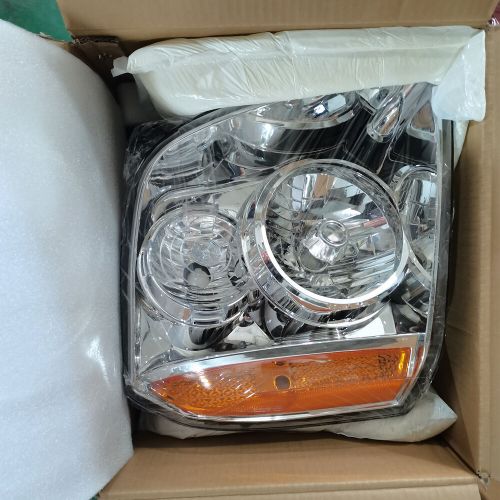 Headlights For 2007-2014 GMC Yukon XL 1500 2500 Headlamps Chrome Amber CA, US $79.00, image 5