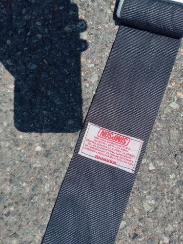 Simpson Auto Professional Racing Harness Leather Latch/Link Pull Down Strap Nice, US $40.00, image 3