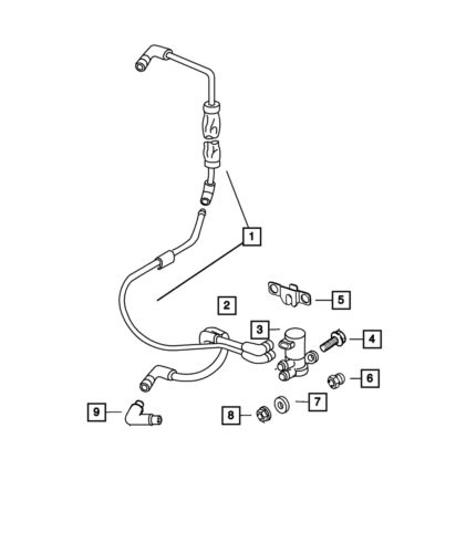 Genuine mopar screw and washer 6100270