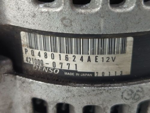 2011 Town & Country Alternator Generator Charging Assembly Engine Oem YLJ90, US $86.43, image 2